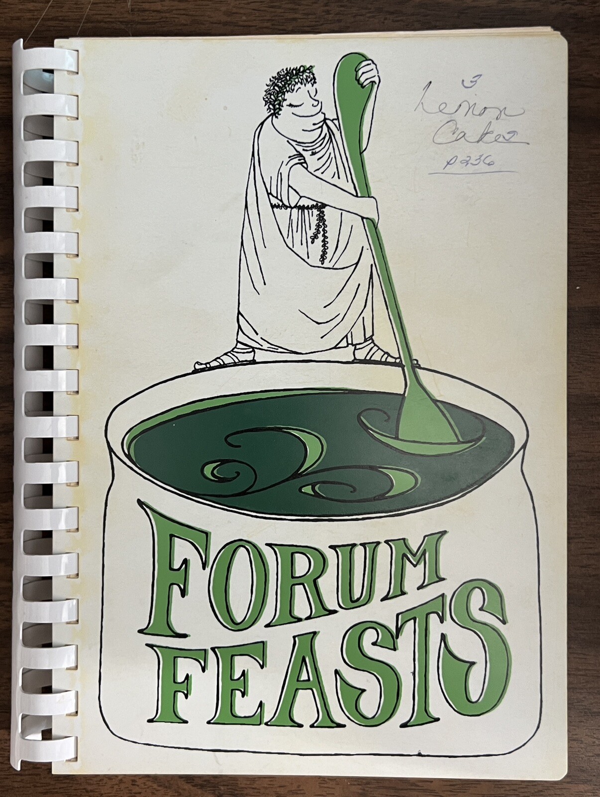 Forum Feasts Cookbook 1981 Waldwick New Jersey VTG Forum School 18th Printing