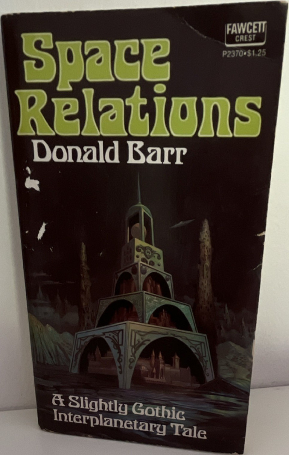 Space Relations by Donald Barr Fawcett Crest 1975 Paperback