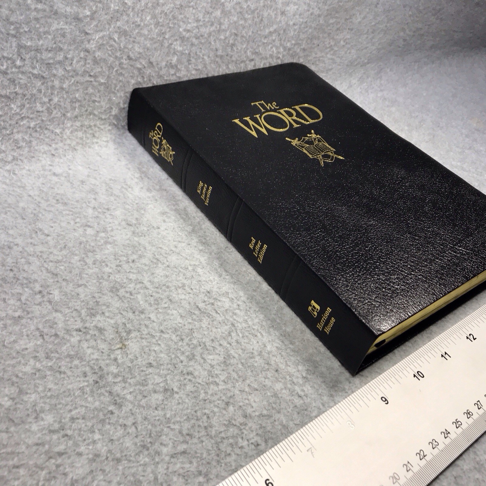 The Word Study Bible King James Version Red Letter Edition Harrison House 1994
