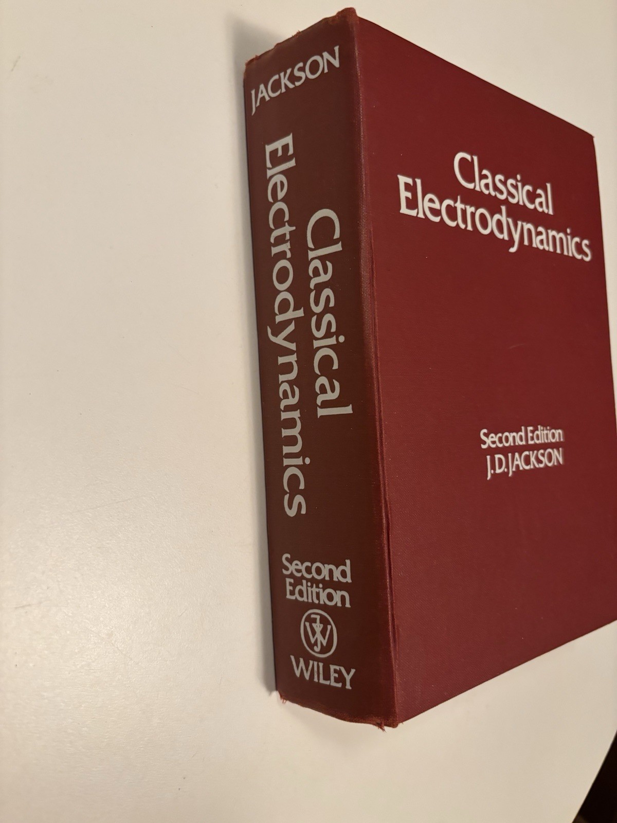 Classical Electrodynamics – 2nd ed – John David Jackson – Wiley 1975 Hardcover