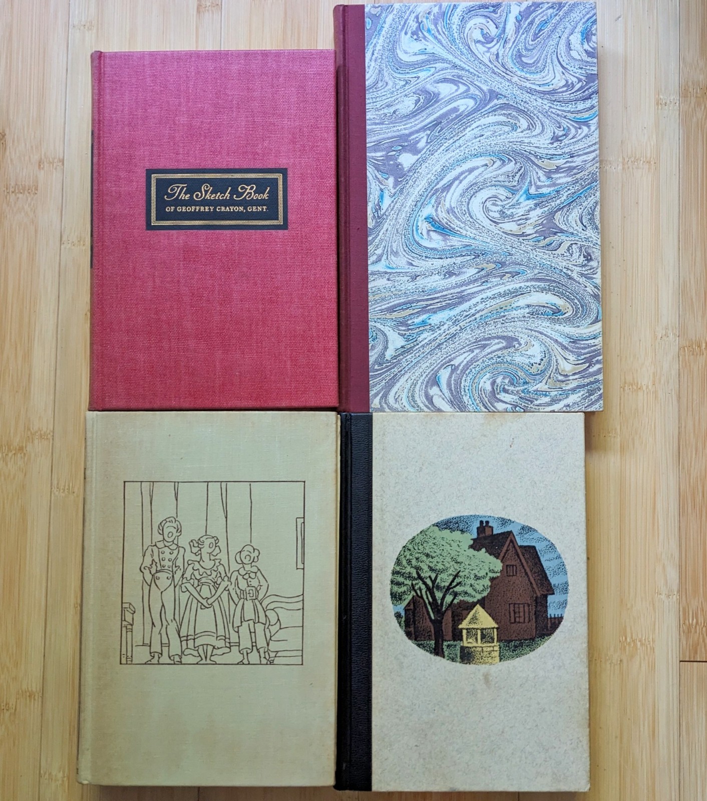 Heritage Press: Hawthorne, Irving, Butler, Trollope, vintage 1930s & 50s