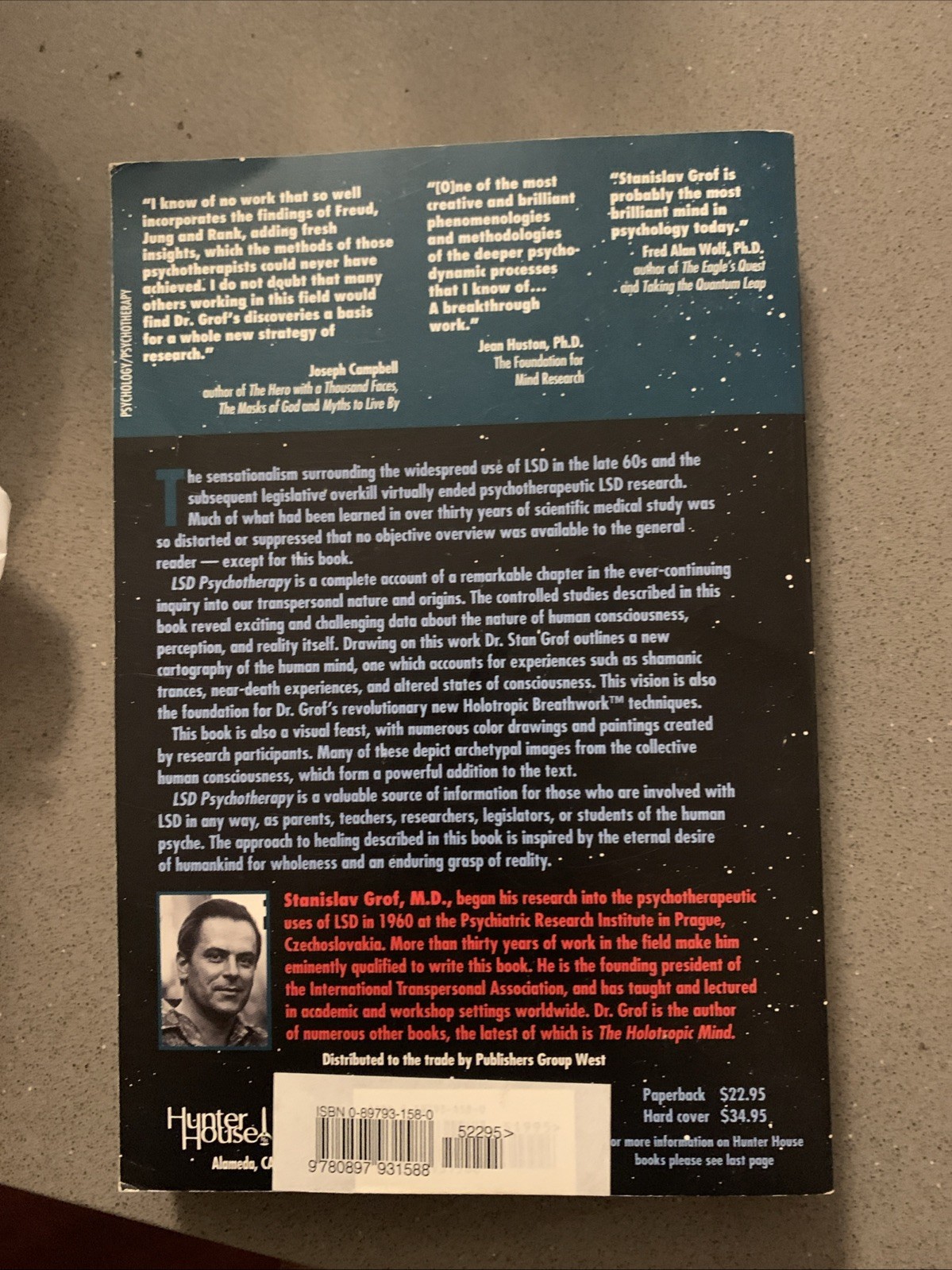 LSD PSYCHOTHERAPY By Stanislav Grof