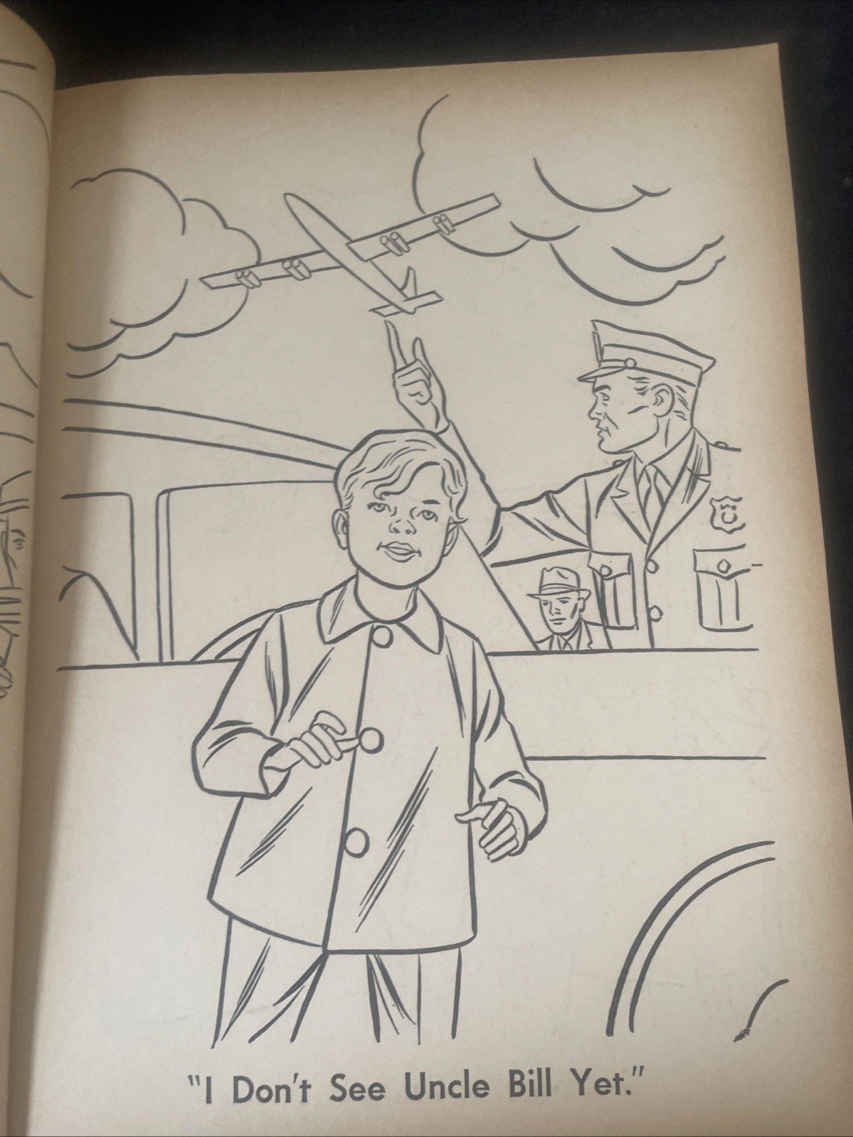Vintage Whitman Family Affair Coloring Book 1968 18 Colored In Yellowed Pages