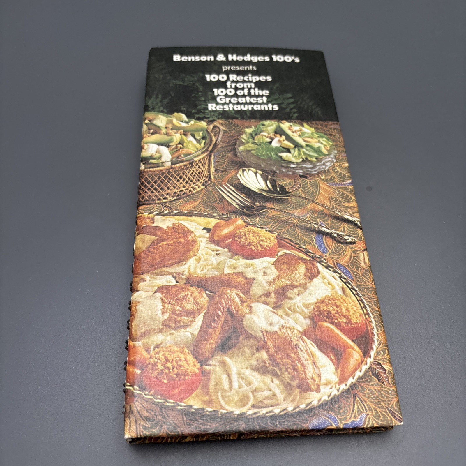 Vintage Spiral Cookbooks Benson & Hedges By Philip Morris Recipes Lot Of 3