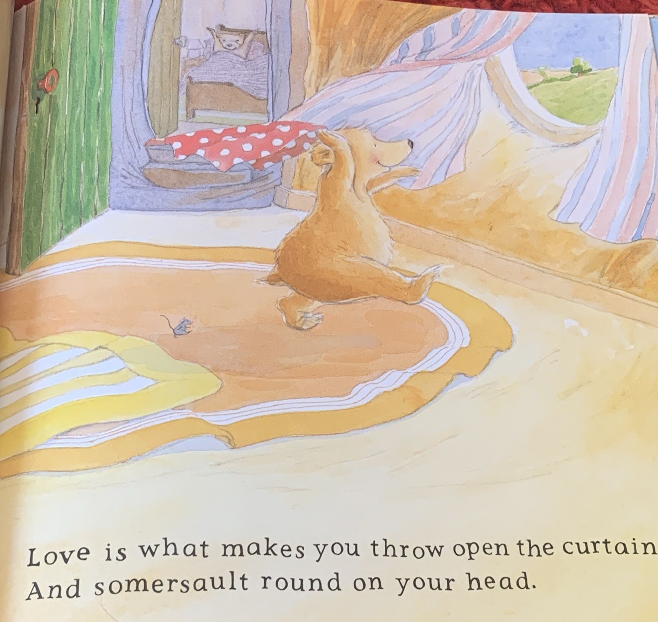 Love is a Handful of Honey HC Picture Book Illus Giles Andreae Ages 4-8