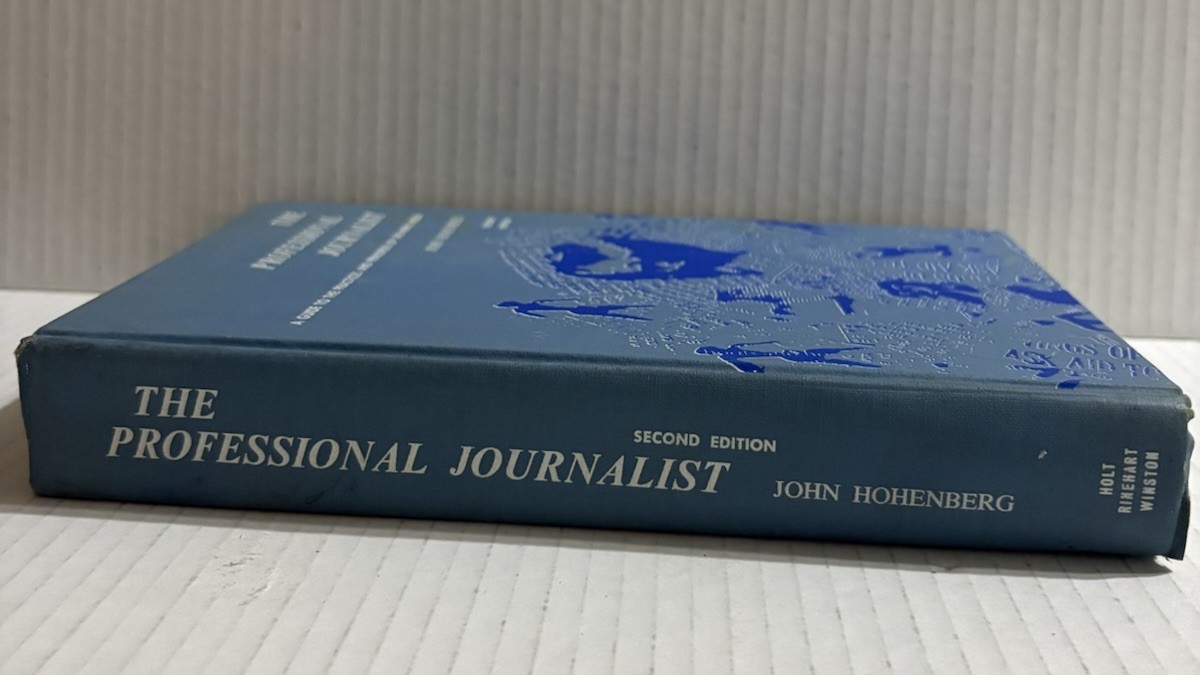The Professional Journalist Second Edition Hardcover Book