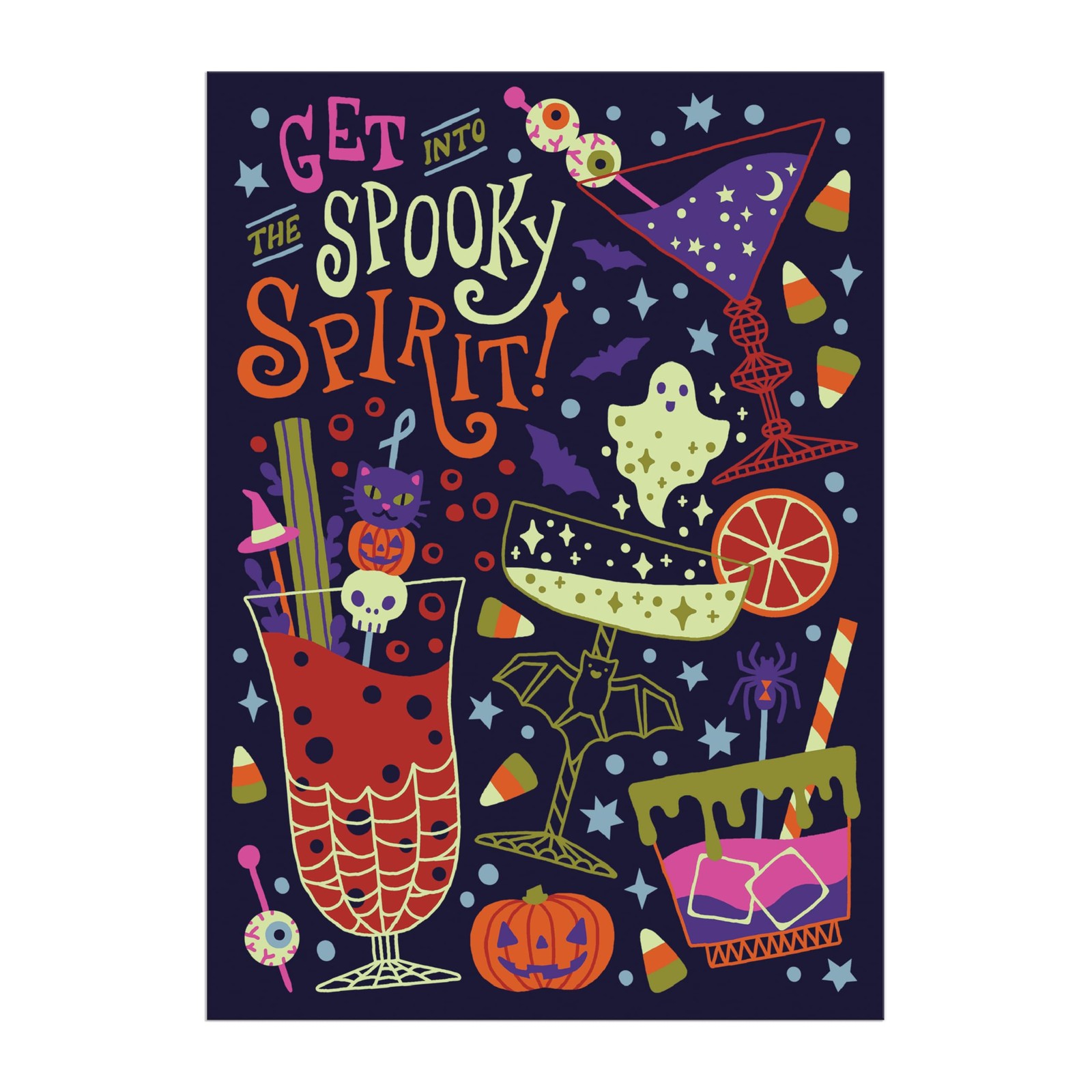 Spooky Spirit Mini Puzzle 60 Pieces 5.5 x 7.375 Inch Halloween Craft