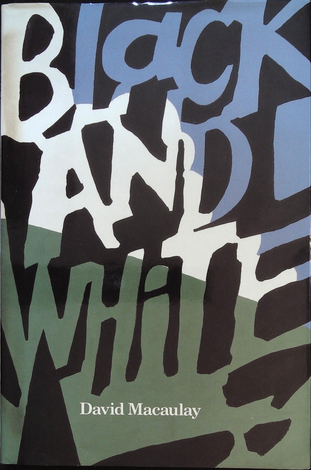 Black and White David Macaulay First Edition / Printing SIGNED Caldecott Winner!