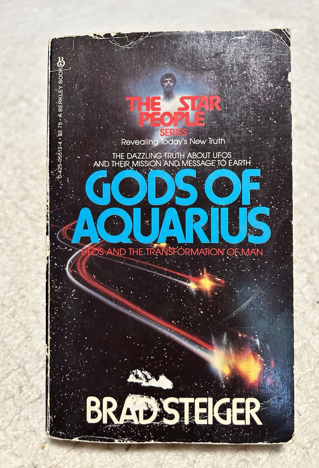 Gods of Aquarius by Brad Steiger 1983 Paperback 3rd Printing Good