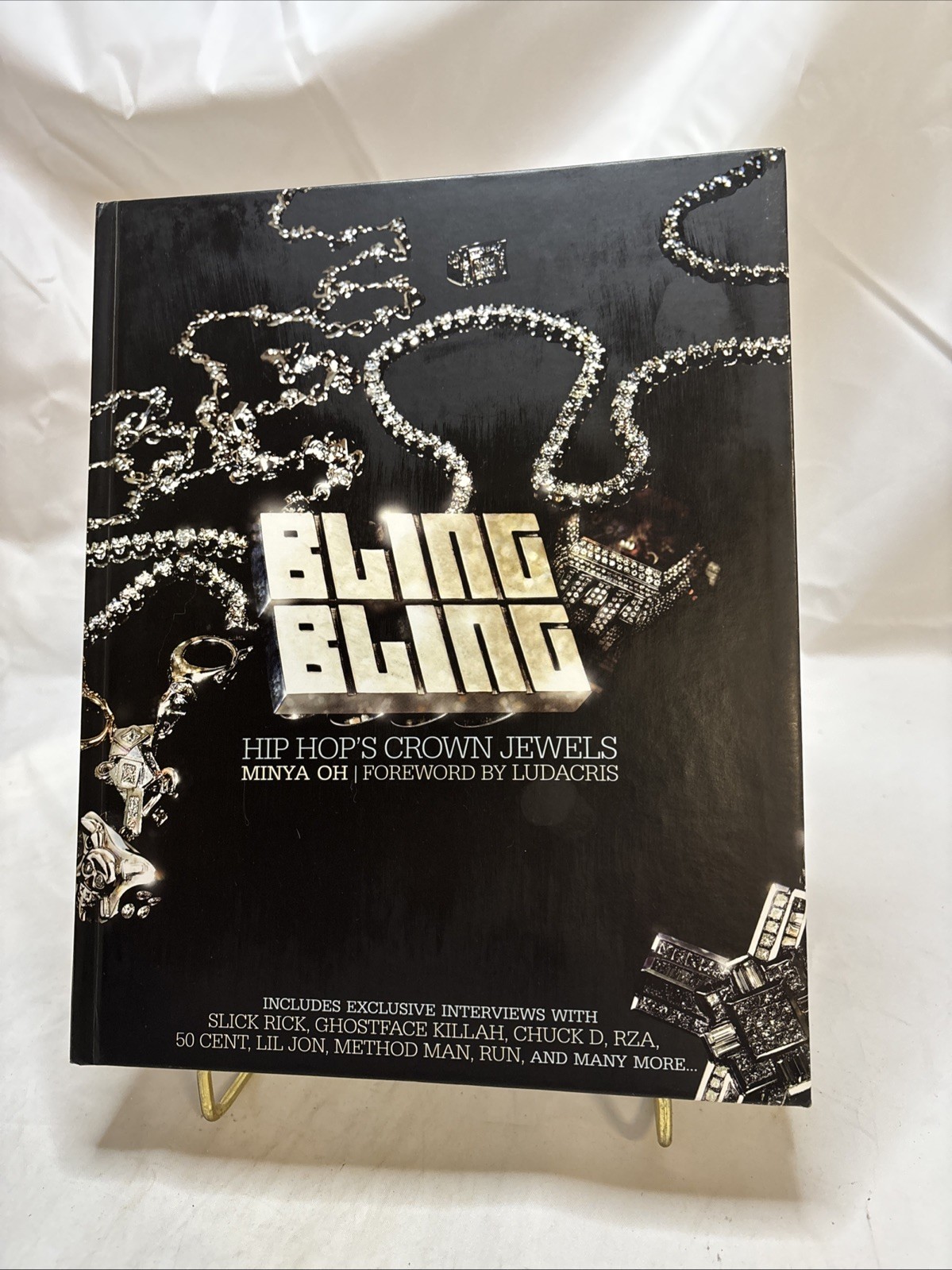 Bling Bling Book Hip Hop’s Crown Jewels Hardcover Minya Ludacris Run DMC Jay-Z