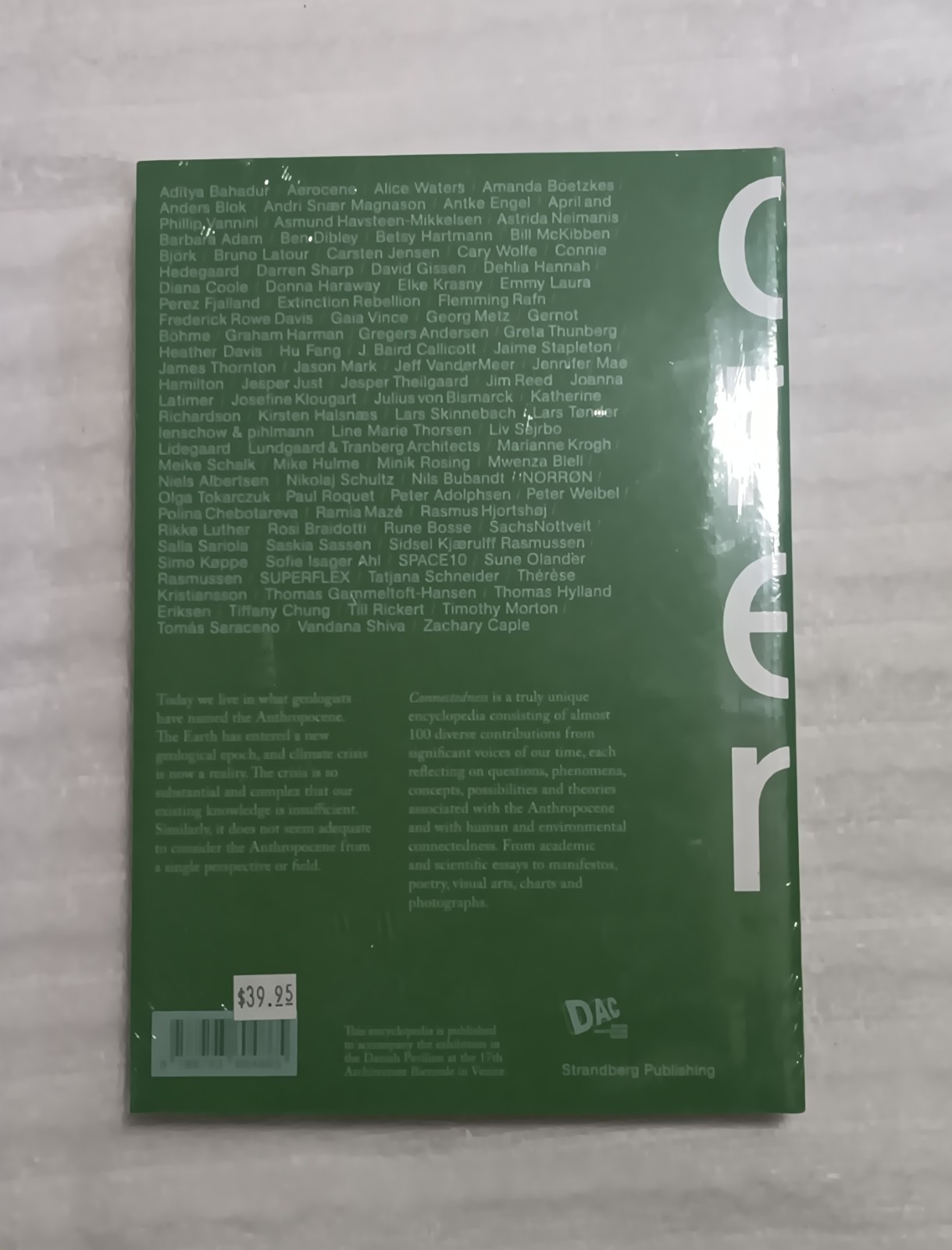 Connectedness: An Incomplete Encyclopedia of the Anthropocene ~ Krogh 1st Ed NEW