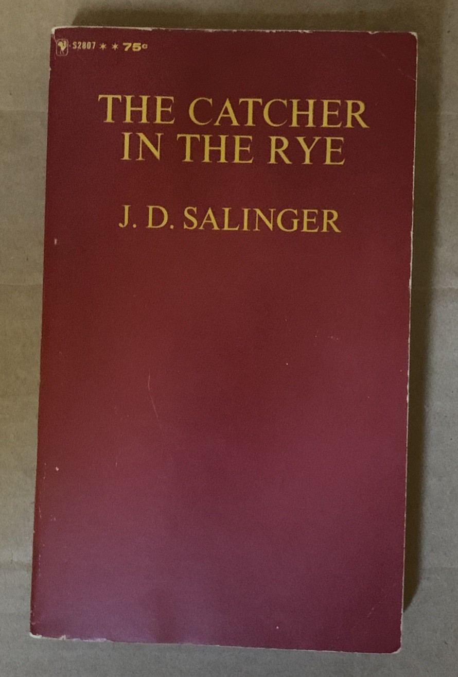 The Catcher in the Rye J.D. Salinger 1967 18th Printing, Bantam Books S2807 Nice