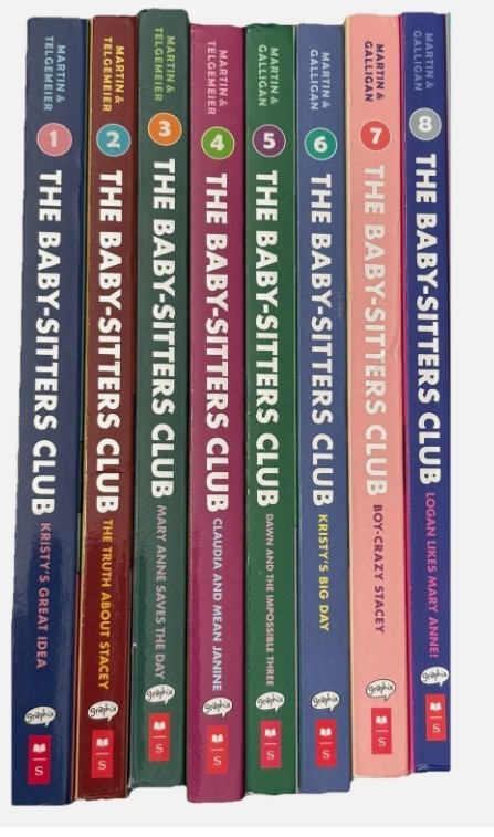 NEW in Pkg The Babysitters Club Graphic Novels set #1-8 Author: Ann M Martin