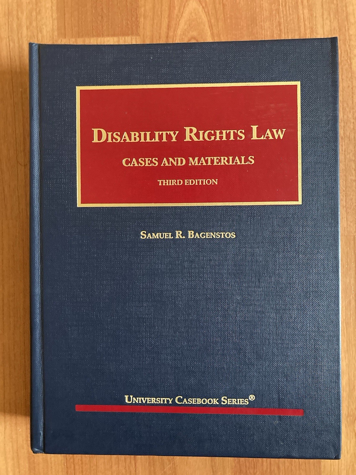 Bagenstos Disability Rights Law