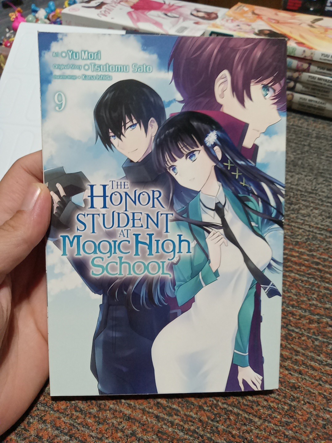 7x The Honor Student at Magic High School Eng. Manga Vols. 3, 4, 5, 7, 8, 9, 10