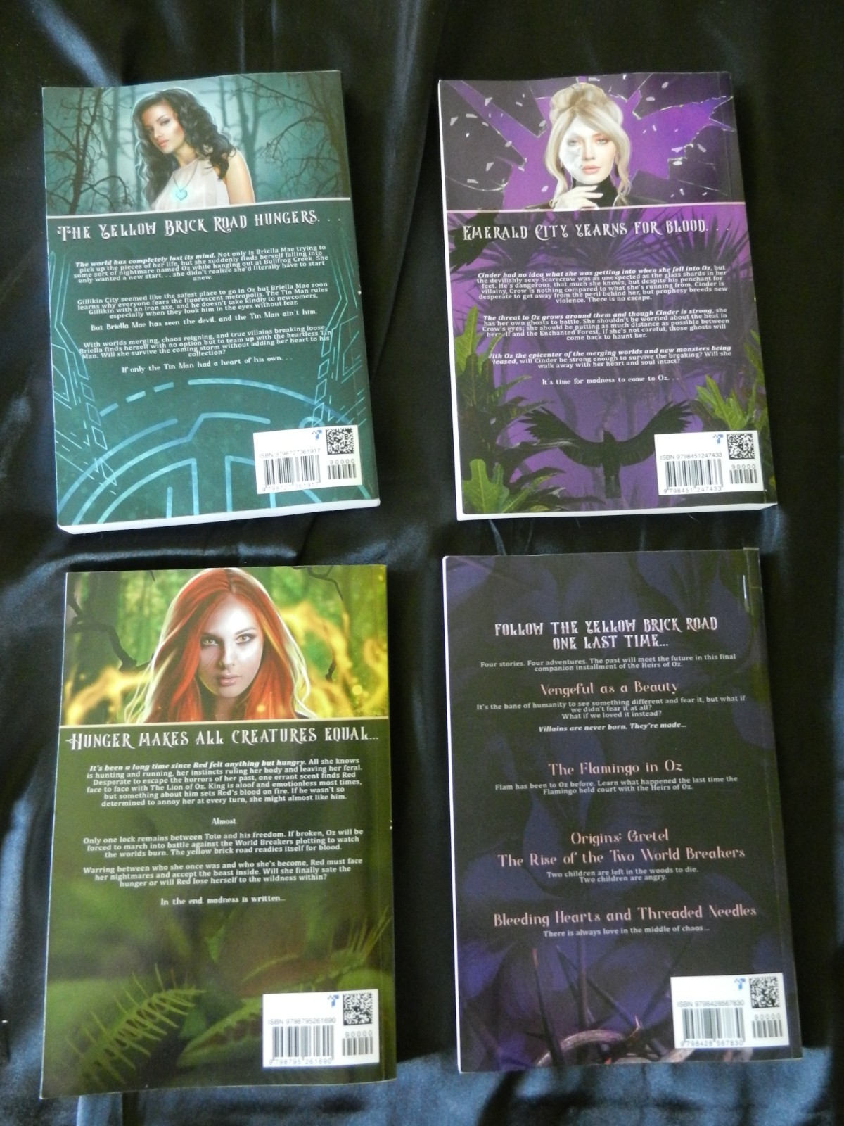 Complete (4) Book Series “Heirs of Oz” by Kendra Moreno