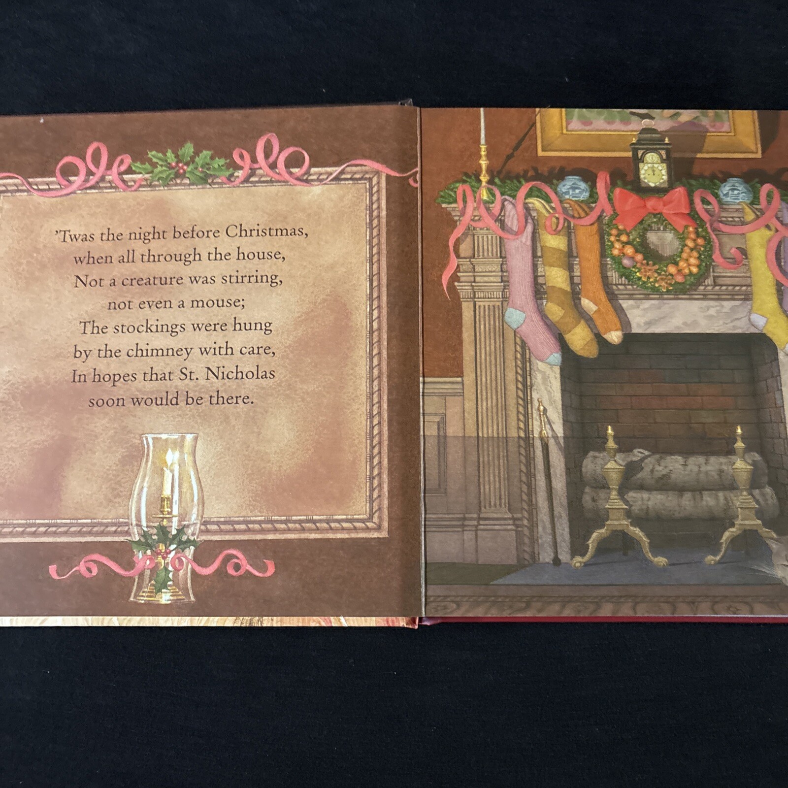 The Night Before Christmas Oversized Padded Board Book: The Classic Edition NEW