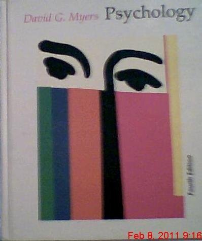 Psychology – Myers, David G. – Hardcover – Good