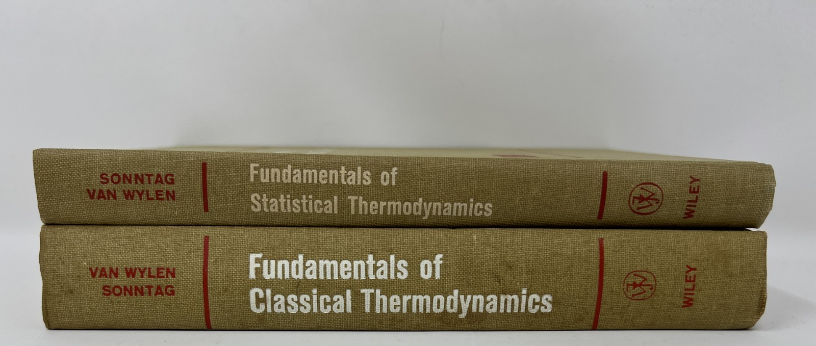 VTG Fundamentals of Classical & Statistical Thermodynamics – 2 HCs John Wiley