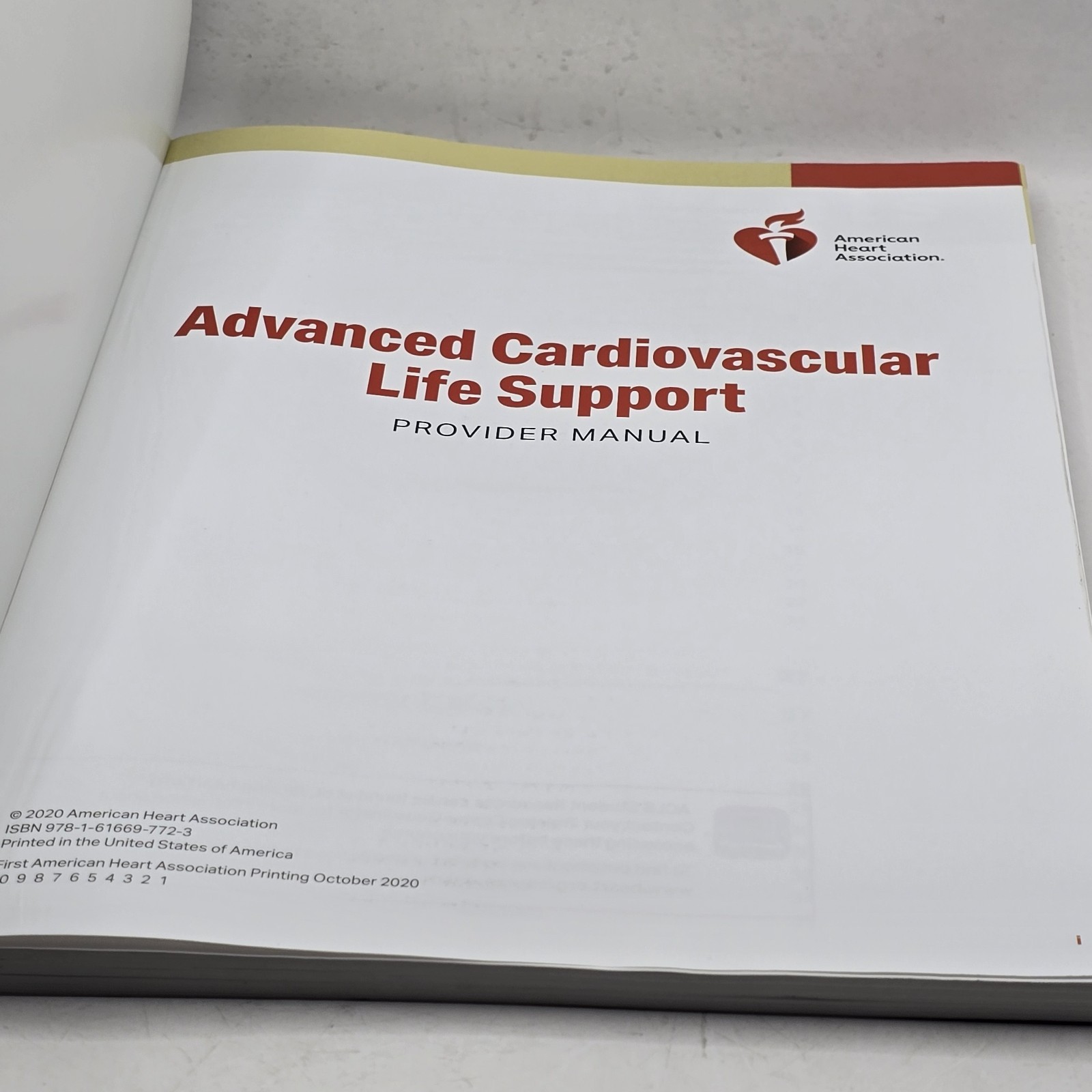 ACLS Provider Manual (2020 AHA Guidelines) – Textbook Binding By AHA