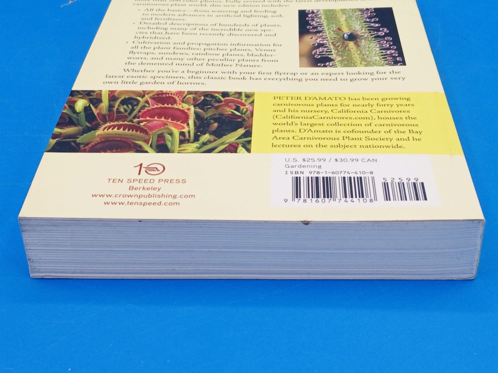 The Savage Garden, Revised: Cultivating Carnivorous Plants..