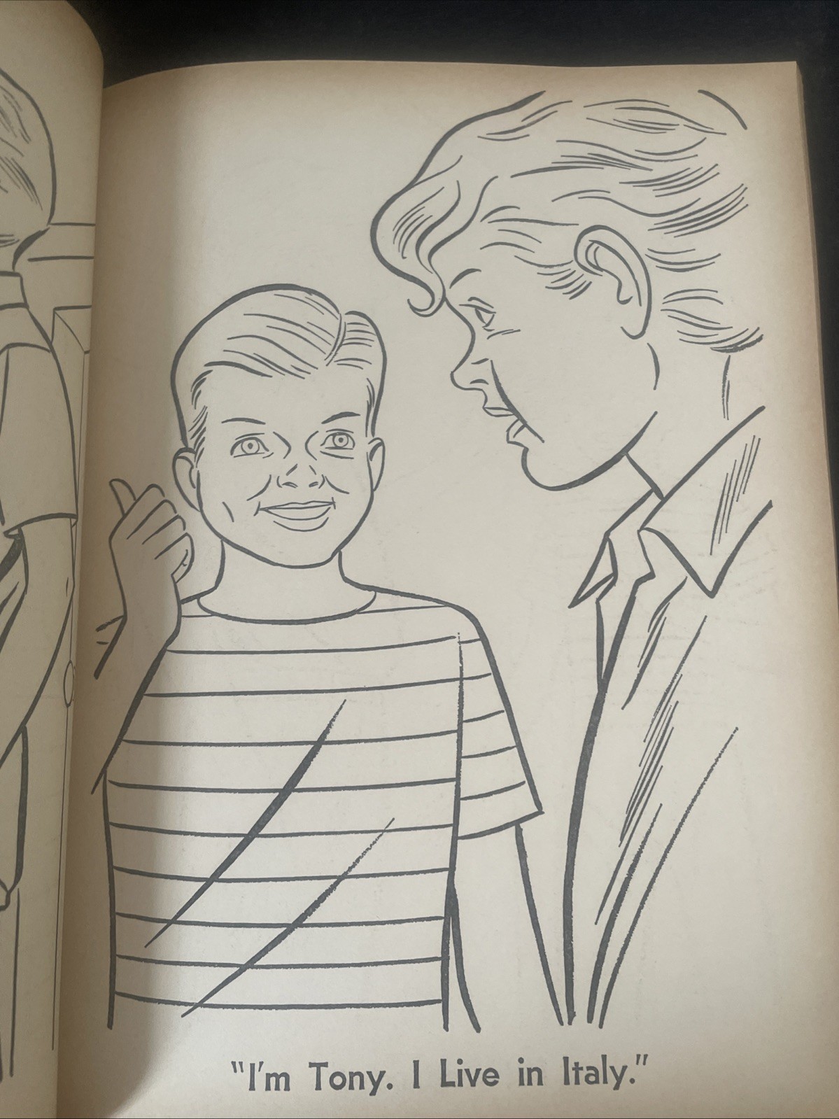 Vintage Whitman Family Affair Coloring Book 1968 18 Colored In Yellowed Pages