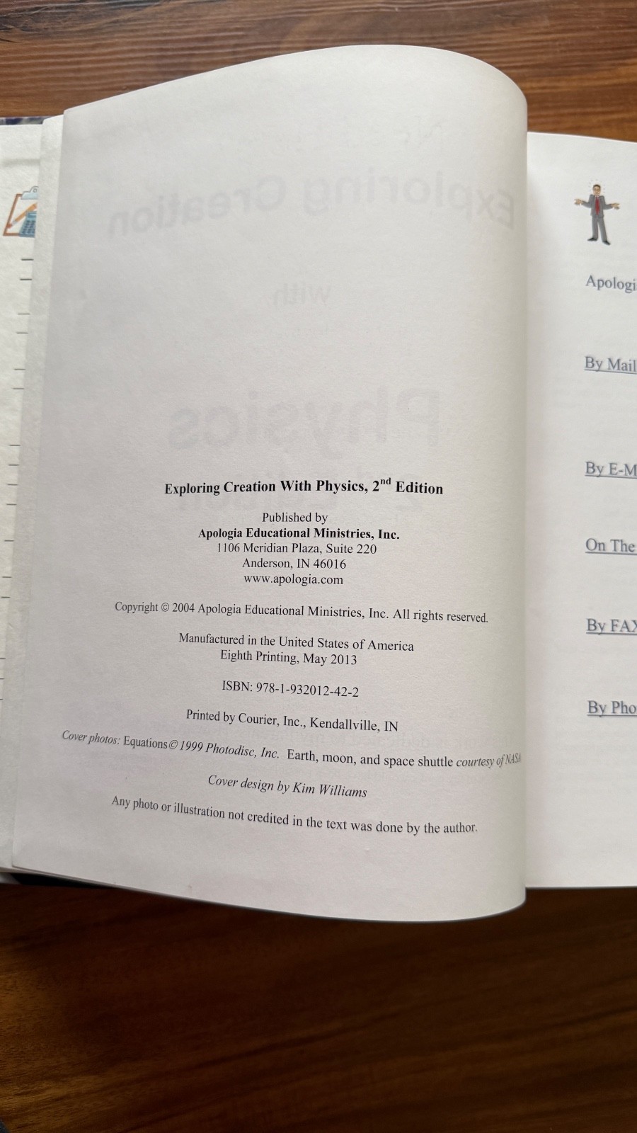 Apologia Dr. Jay L. Wile Exploring Creation with Physics 2nd Edition HC Textbook