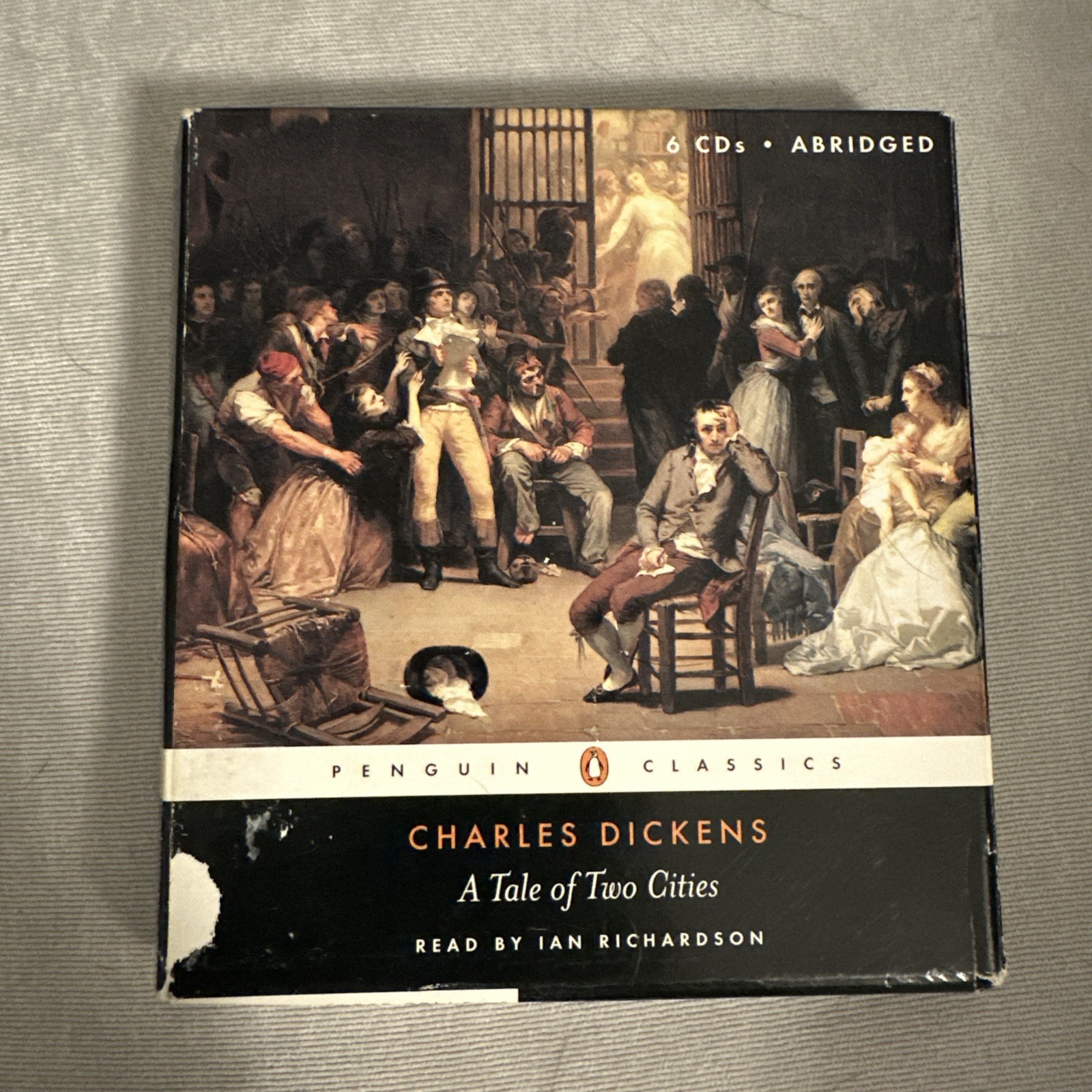 A Tale of Two Cities Penguin Classics Audio CD Charles Dickens Audiobook,