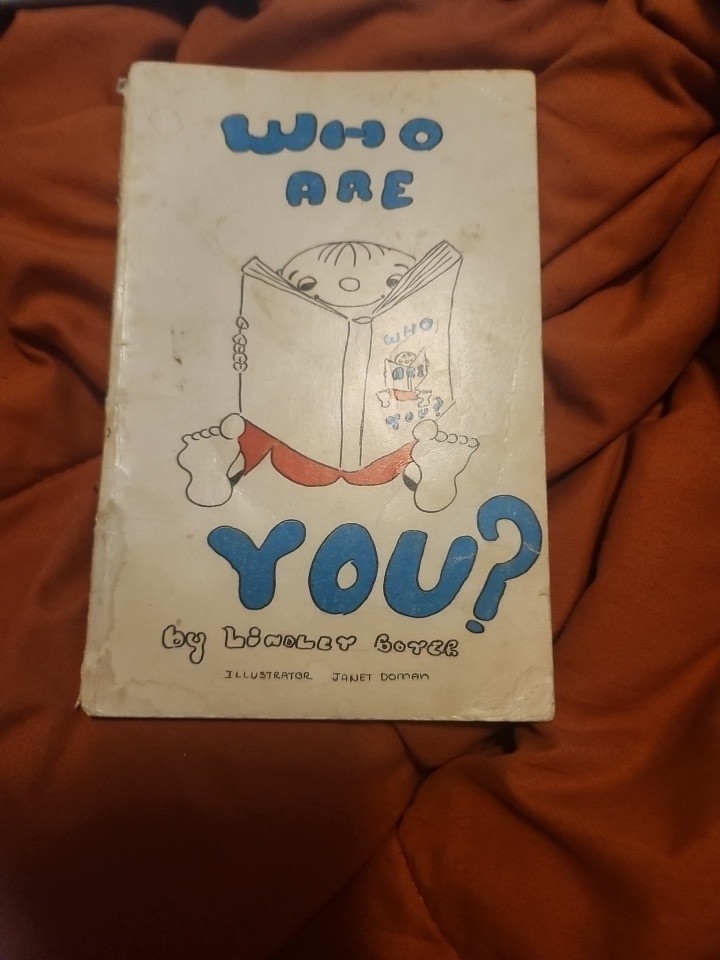 WHO ARE YOU Lindley Boyer Janet Doman 1968 BODY PARTS Identity Rhyme RARE Banned