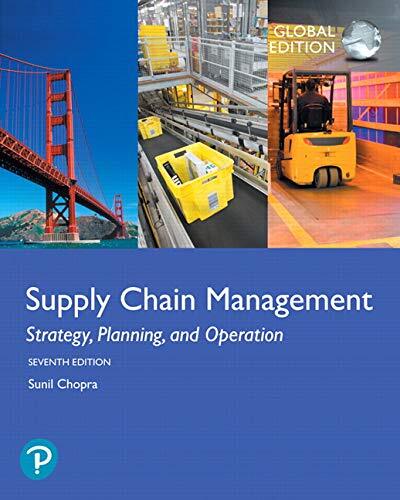 Supply Chain Management: Strategy, Planning, and Operation 7E By Sunil Chopra