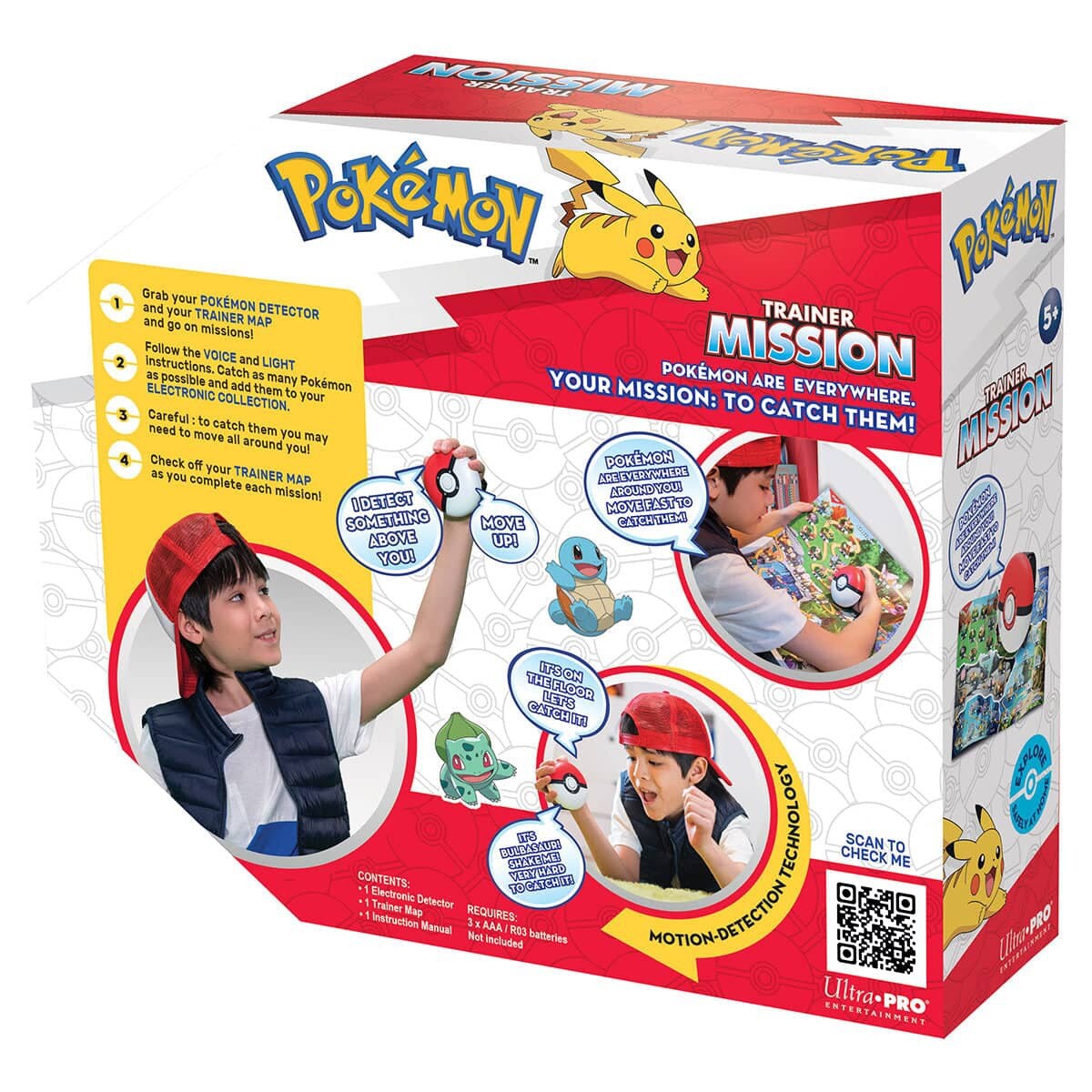 Pokémon Trainer Mission Interactive Poke Ball Family Friends Fun Guessing Game