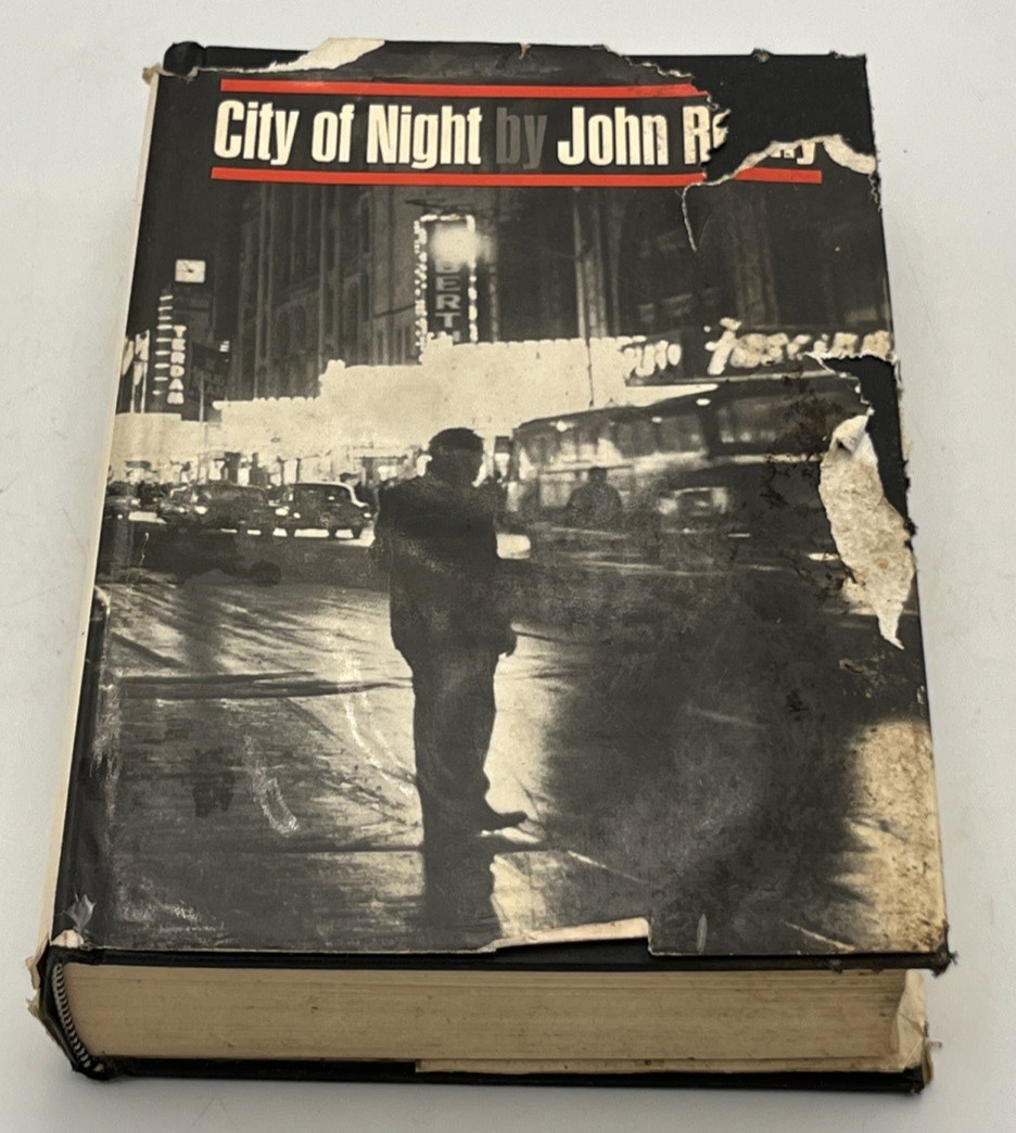 City of Night by John Rechy First Edition 3rd Printing HC DJ