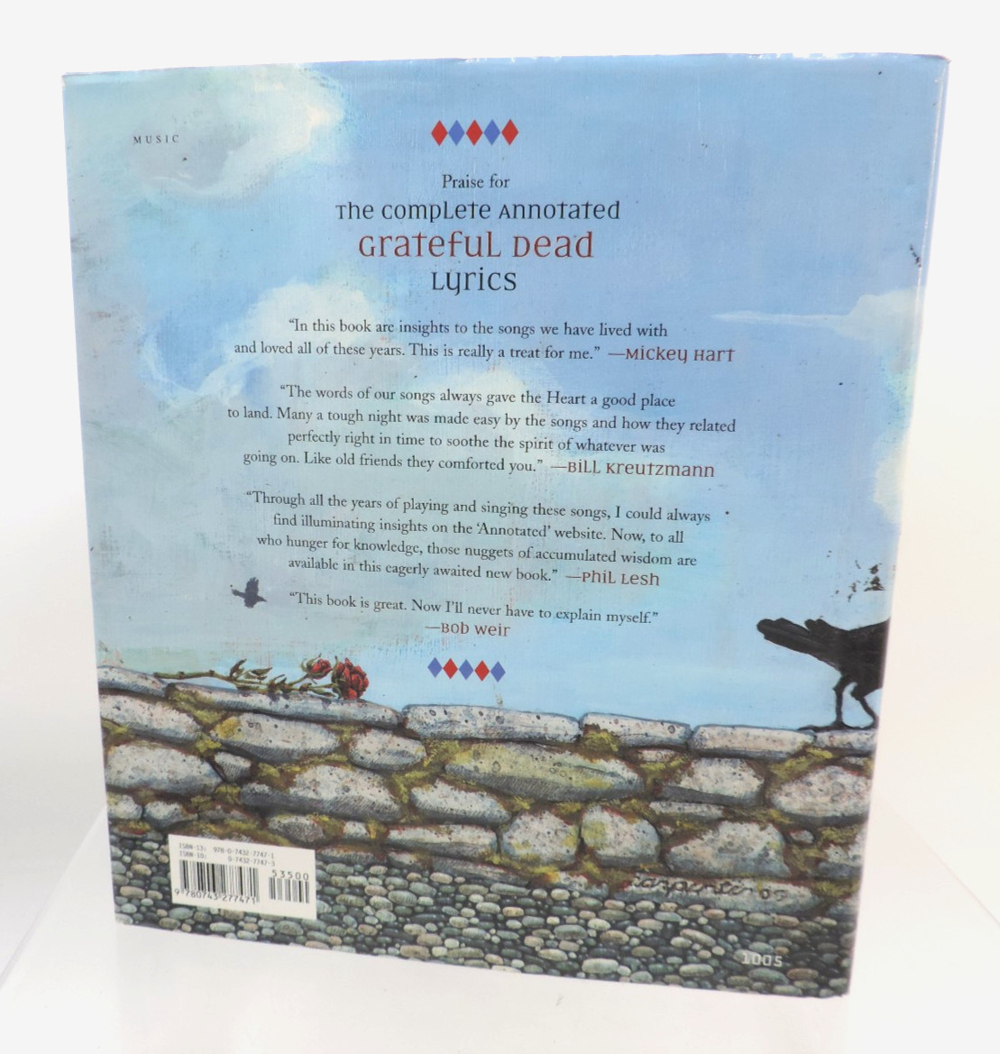Complete Annotated Grateful Dead Lyric (Free Press, 2005) by David Dodd