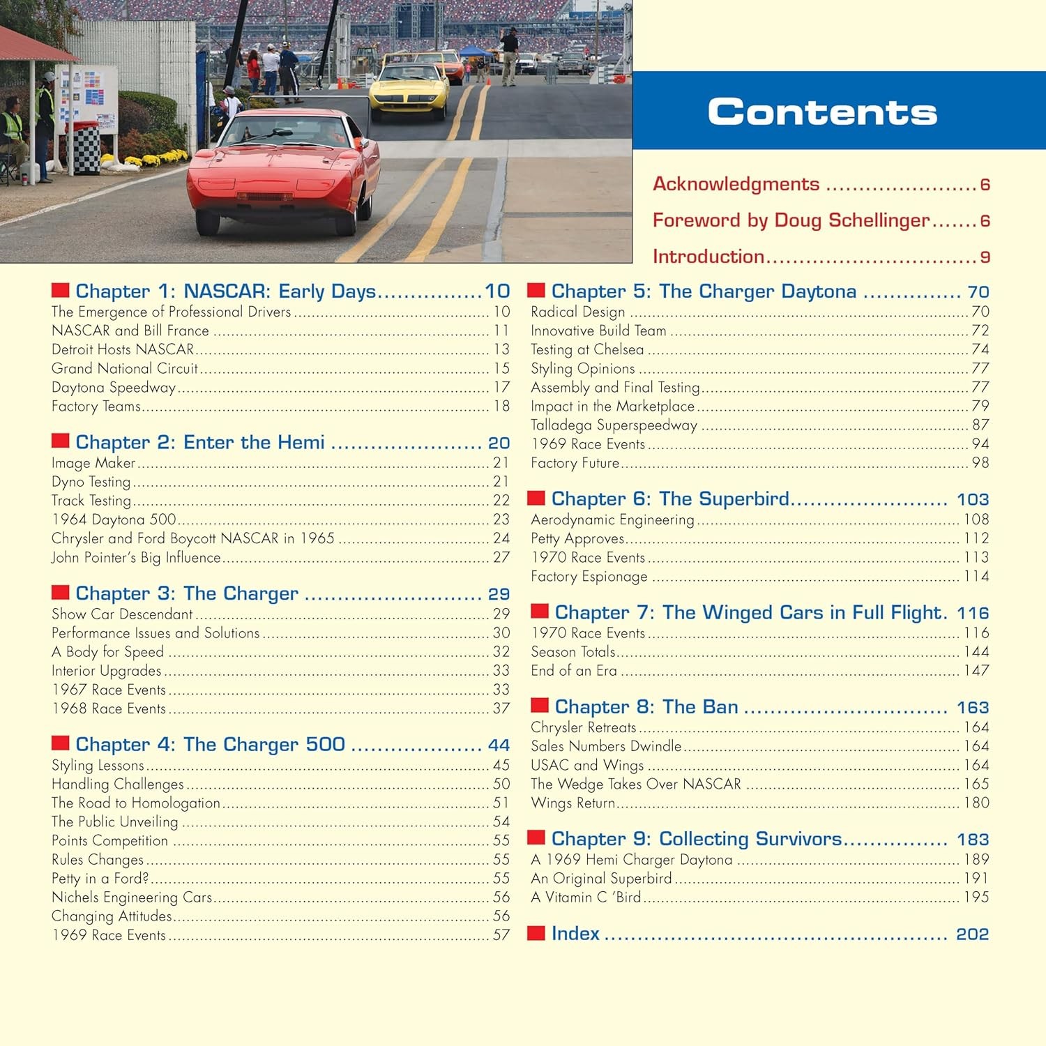Dodge Daytona & Plymouth Superbird Design, Development, Production and