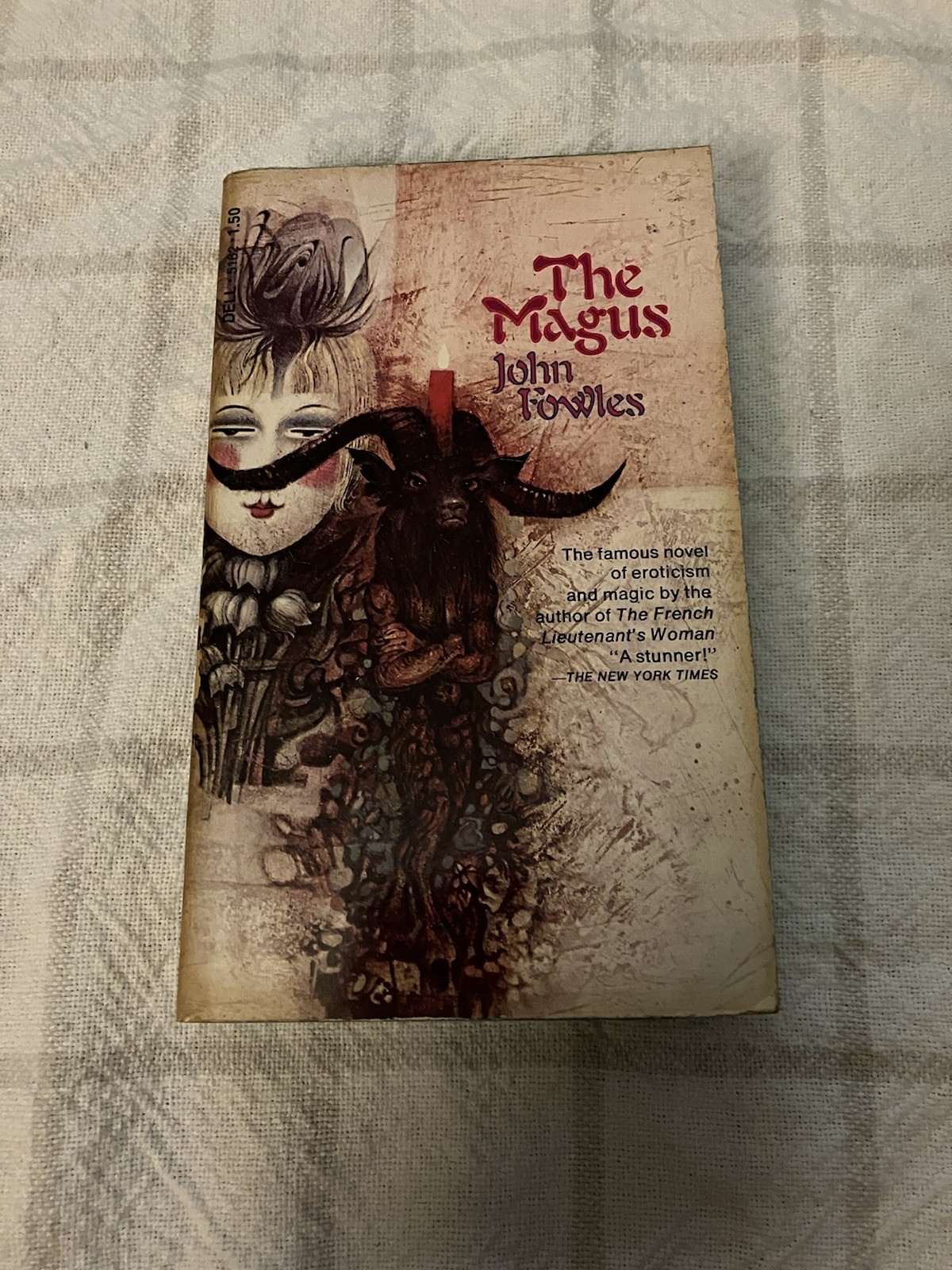The Magus By John Fowles 1973 3rd Printing Dell Paperback
