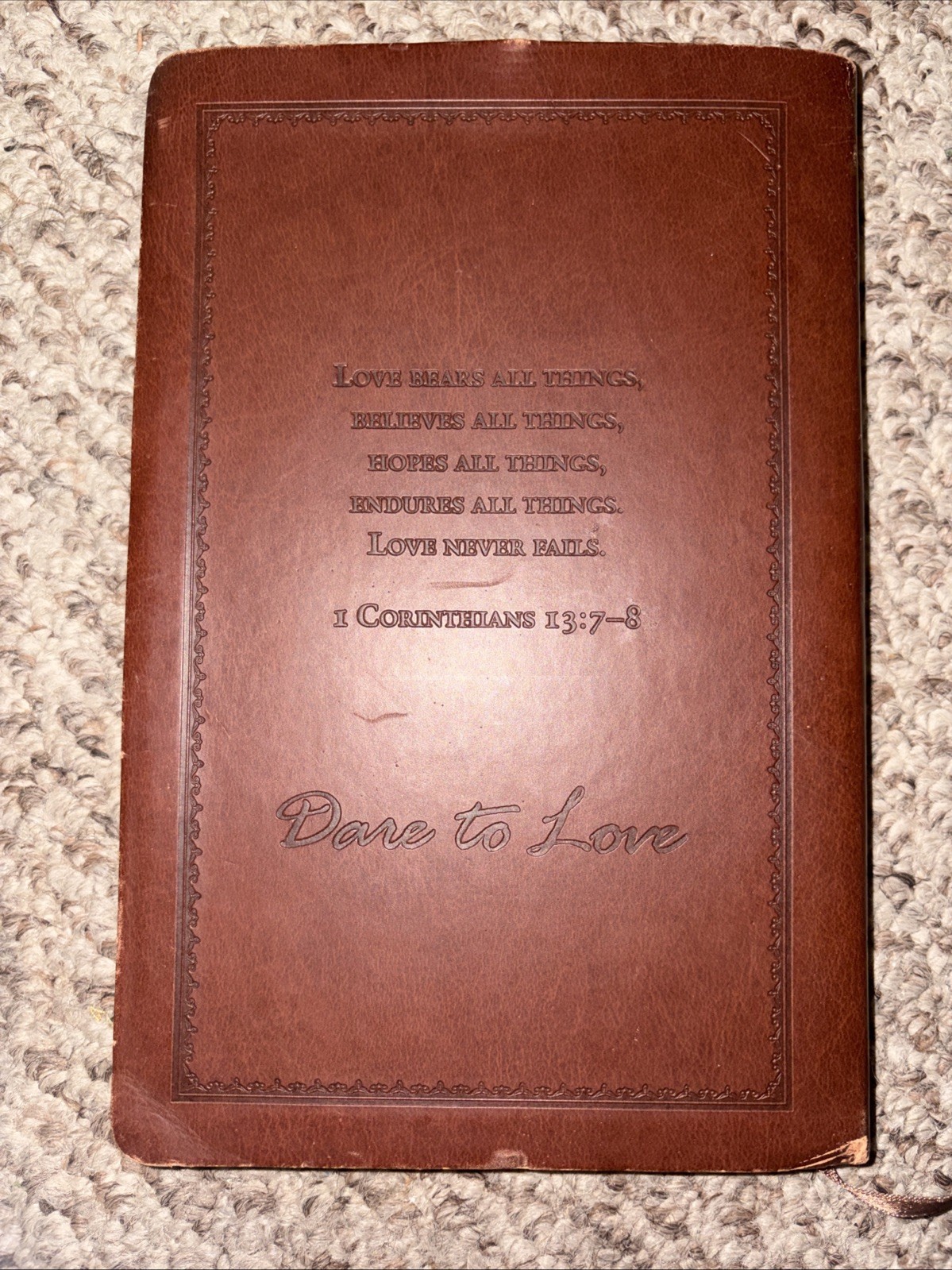 The Love Dare (Leather / Fine Binding) New Relationship Book