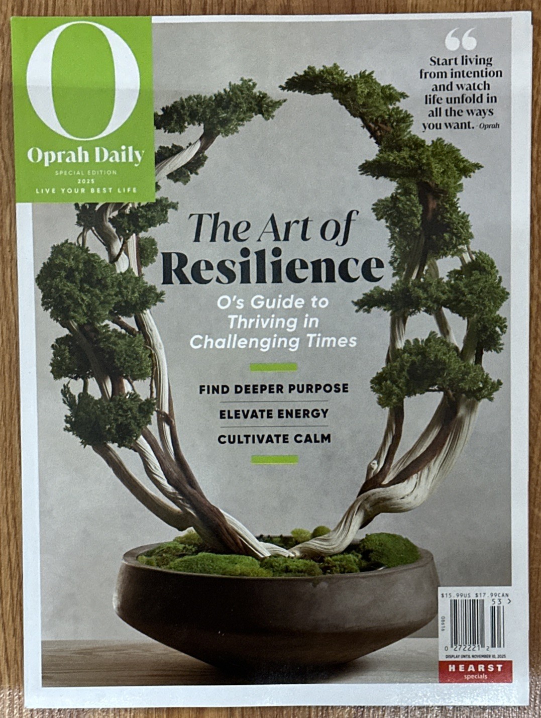 Oprah Daily Magazine Special Edition 2025 The Art of Resilience