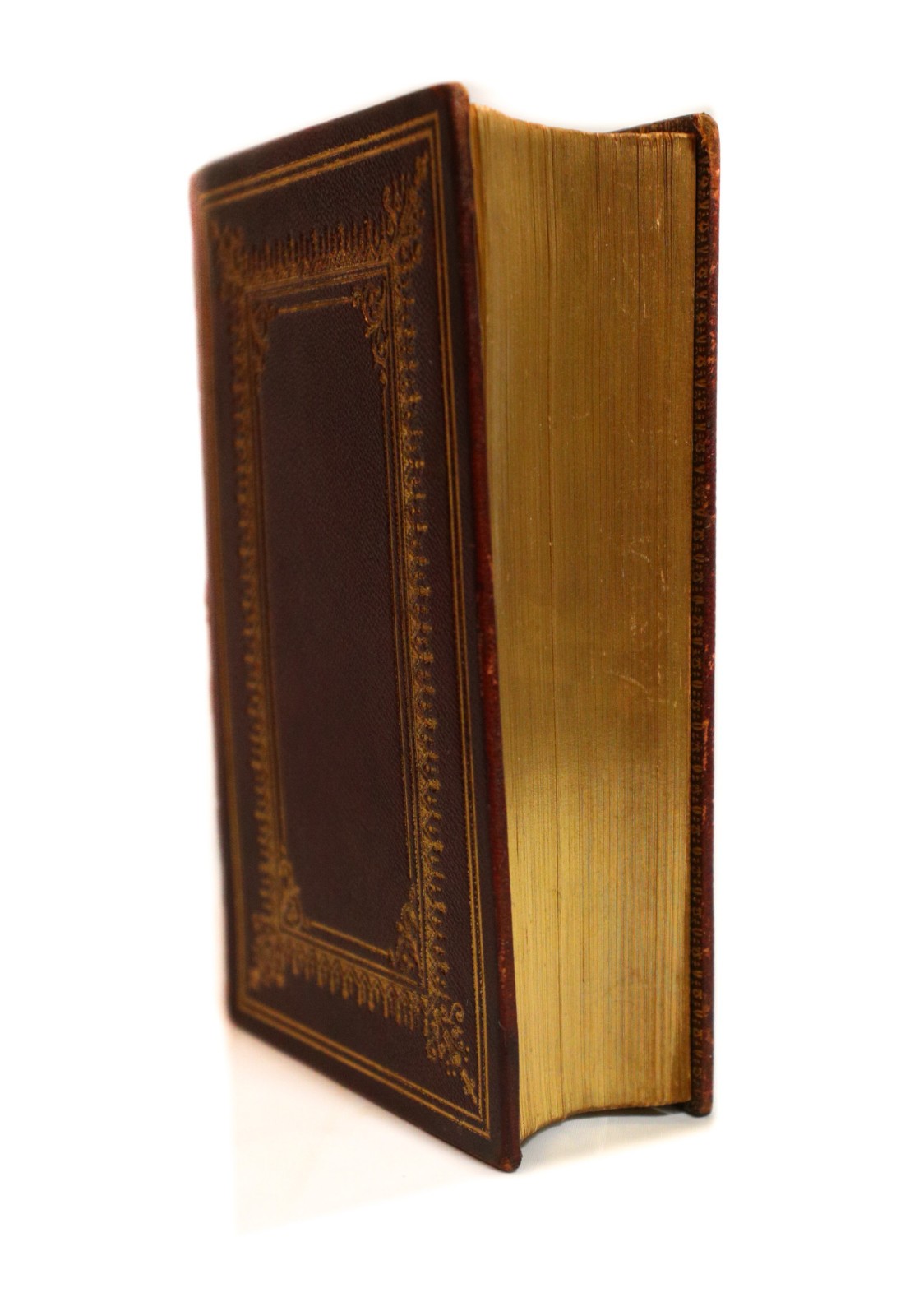 1863 WA Hill, Poetical Works of Thomas Campbell, Full Leather Fine Binding