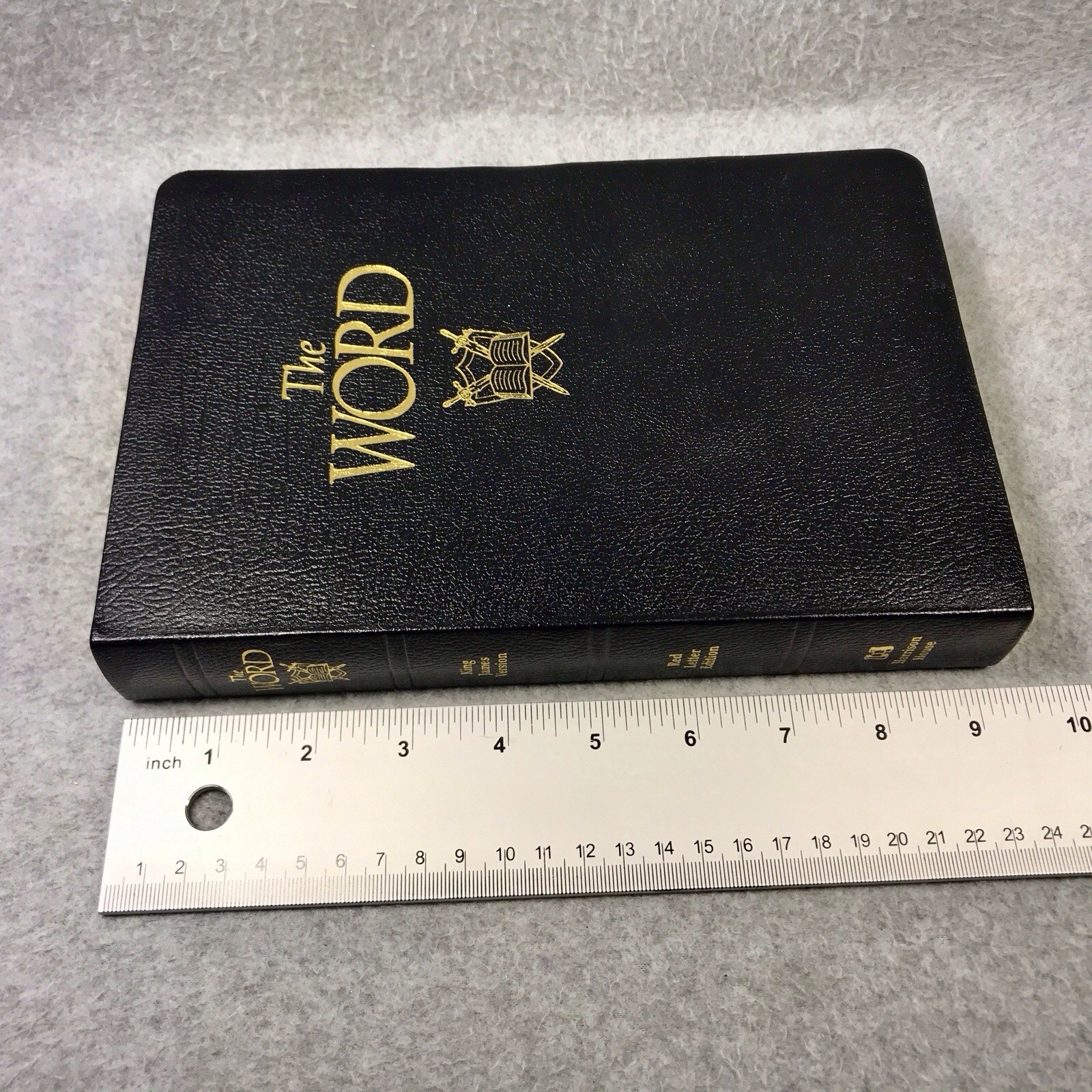 The Word Study Bible King James Version Red Letter Edition Harrison House 1994