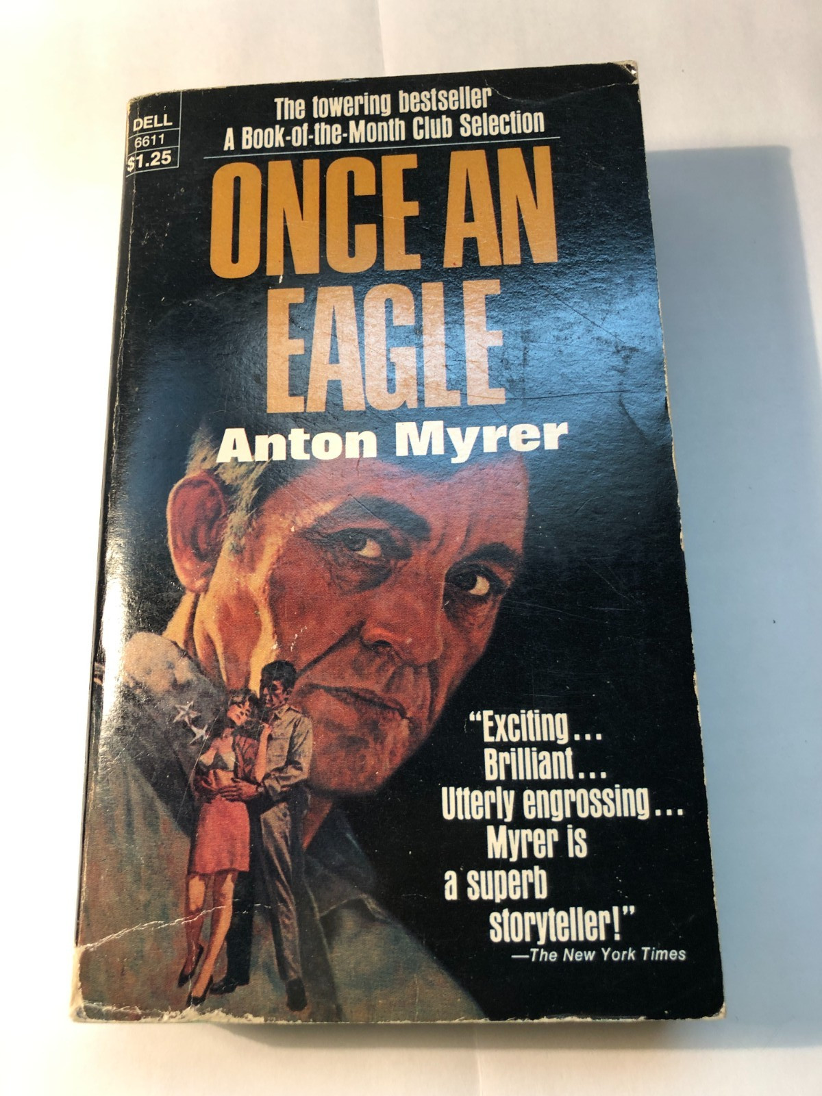 b Anton Myrer ONCE AN EAGLE 1970 Dell 3rd Printing