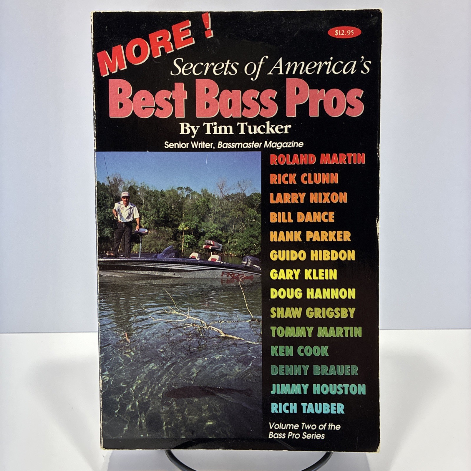 More Secrets of Americas Best Bass Pros – Paperback by Tucker, Tim VTG 260 Pages