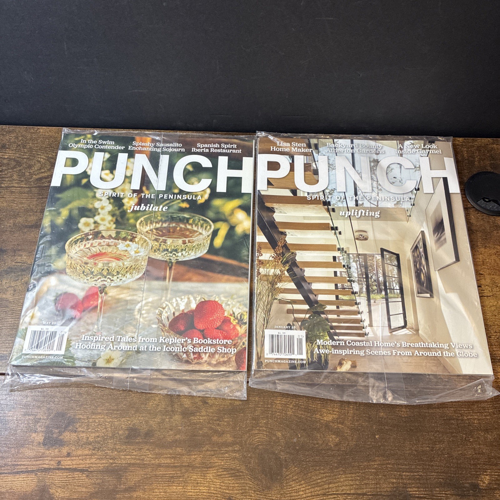 Lot of 2 Punch Magazine May & January 2025 Uplifting Jubilate Brand New Sealed