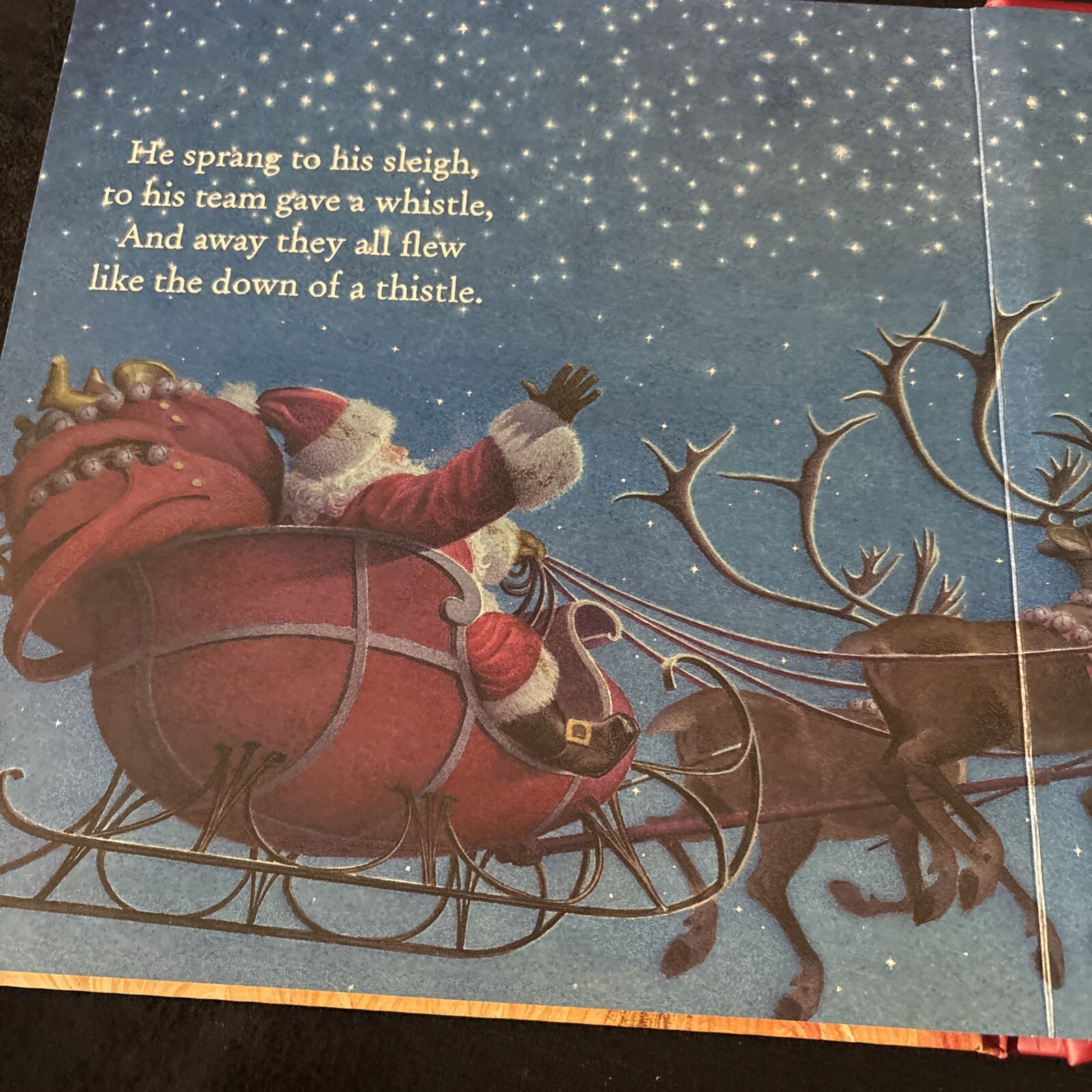 The Night Before Christmas Oversized Padded Board Book: The Classic Edition NEW