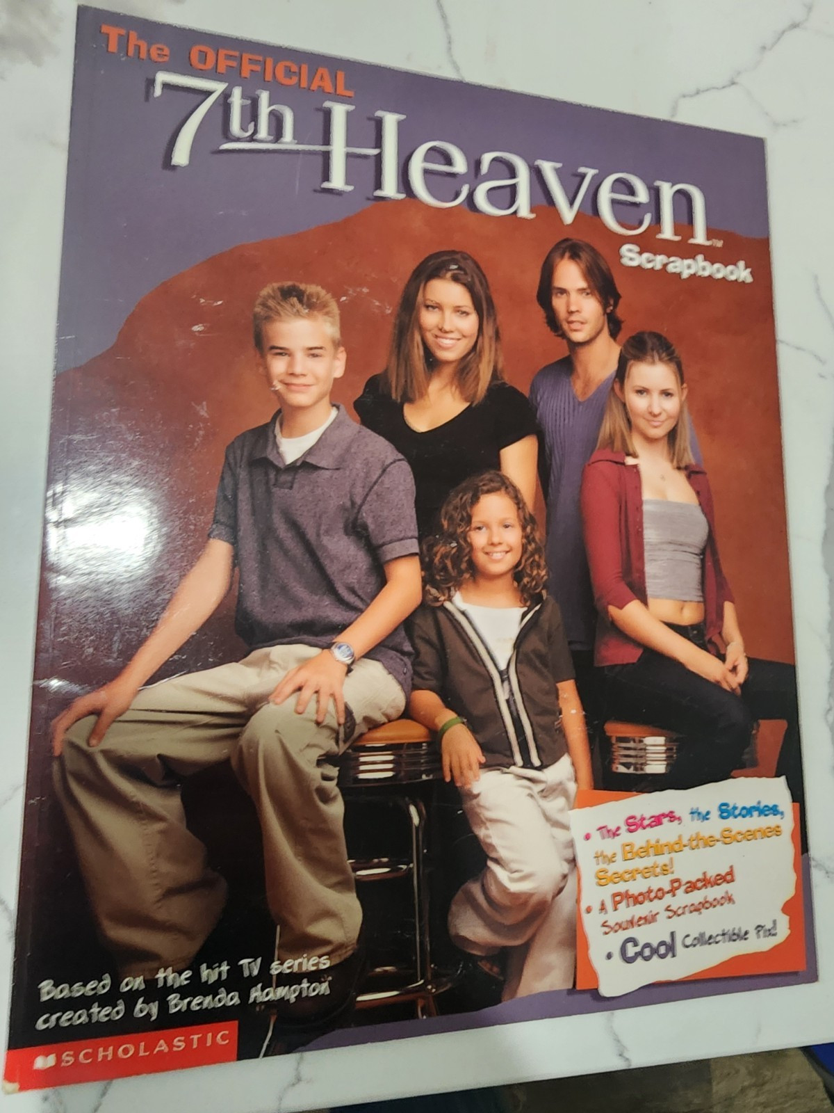 Scholastic Inc. The Official 7th Heaven Scrapbook, Brenda Hampton, 2000