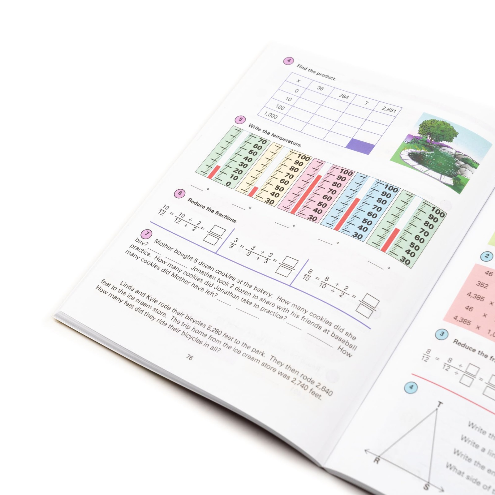 ABIS Book Christian Curriculum 3rd Grade Math Parent Led Spiral Learning