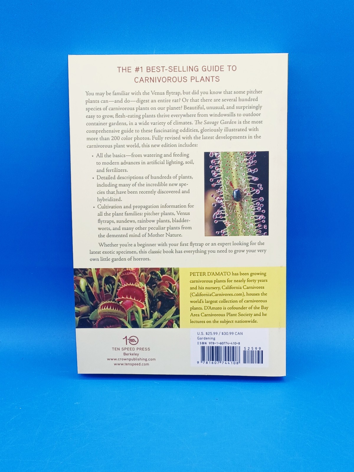 The Savage Garden, Revised: Cultivating Carnivorous Plants..
