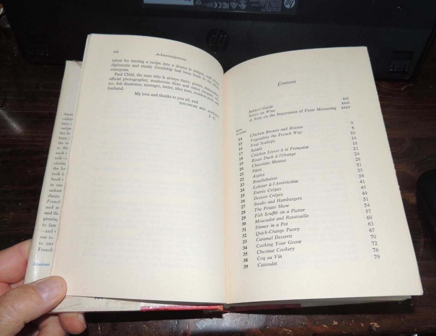 The French Chef Cookbook by Julia Child HC DJ 1968, 440 PAGES