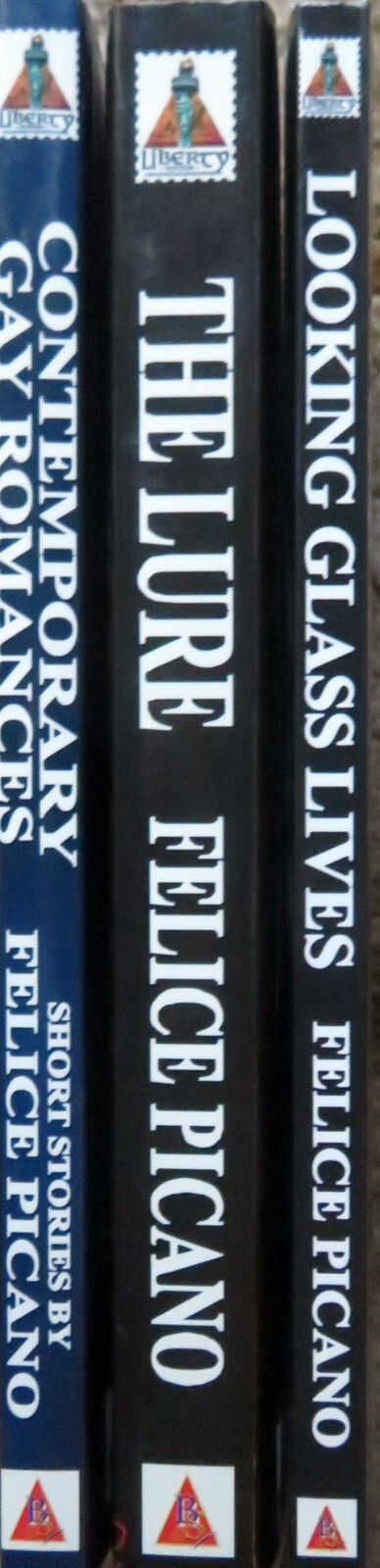 FELICE PICANO – Three (3) Trade Paperbacks – Contemporary Gay Romances