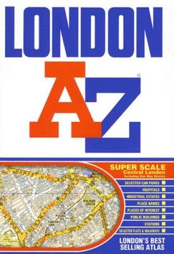 London A-z – Paperback By Geographers A-z Map Co – VERY GOOD
