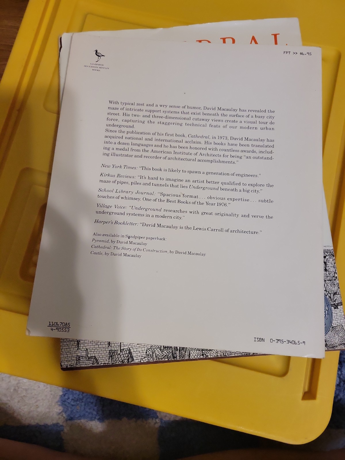 David Macaulay Book Lot